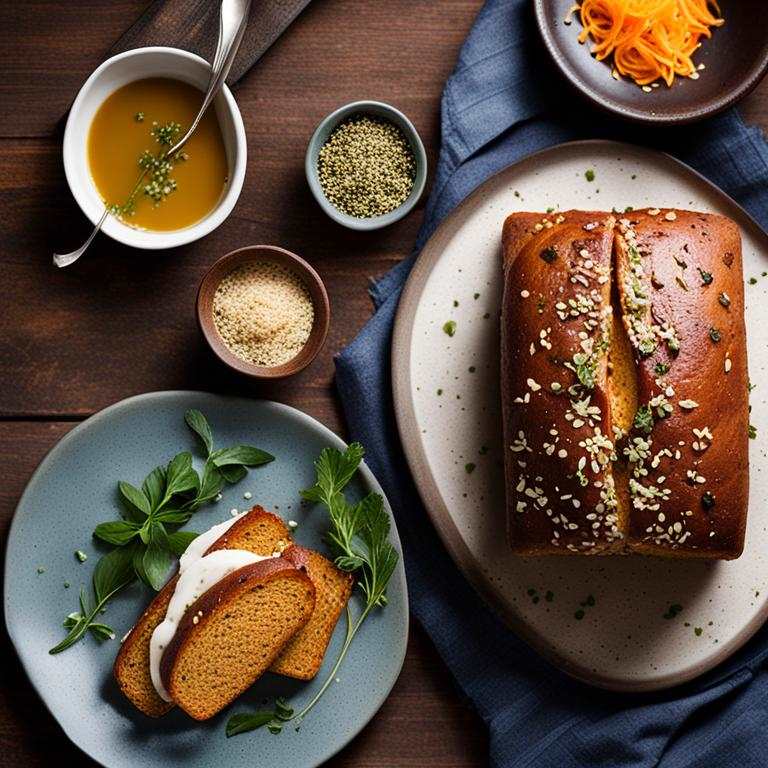 Seeded Miso Sweet Potato Bread