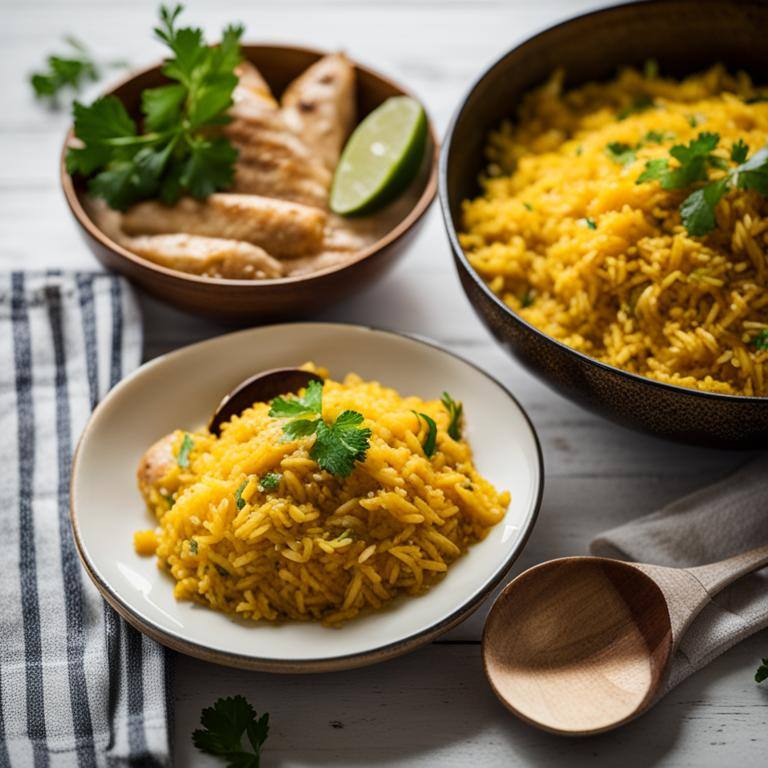 chicken and yellow rice recipe