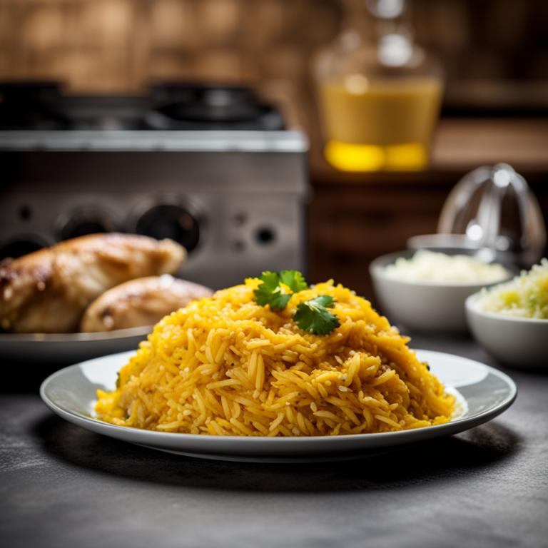 chicken and yellow rice recipe