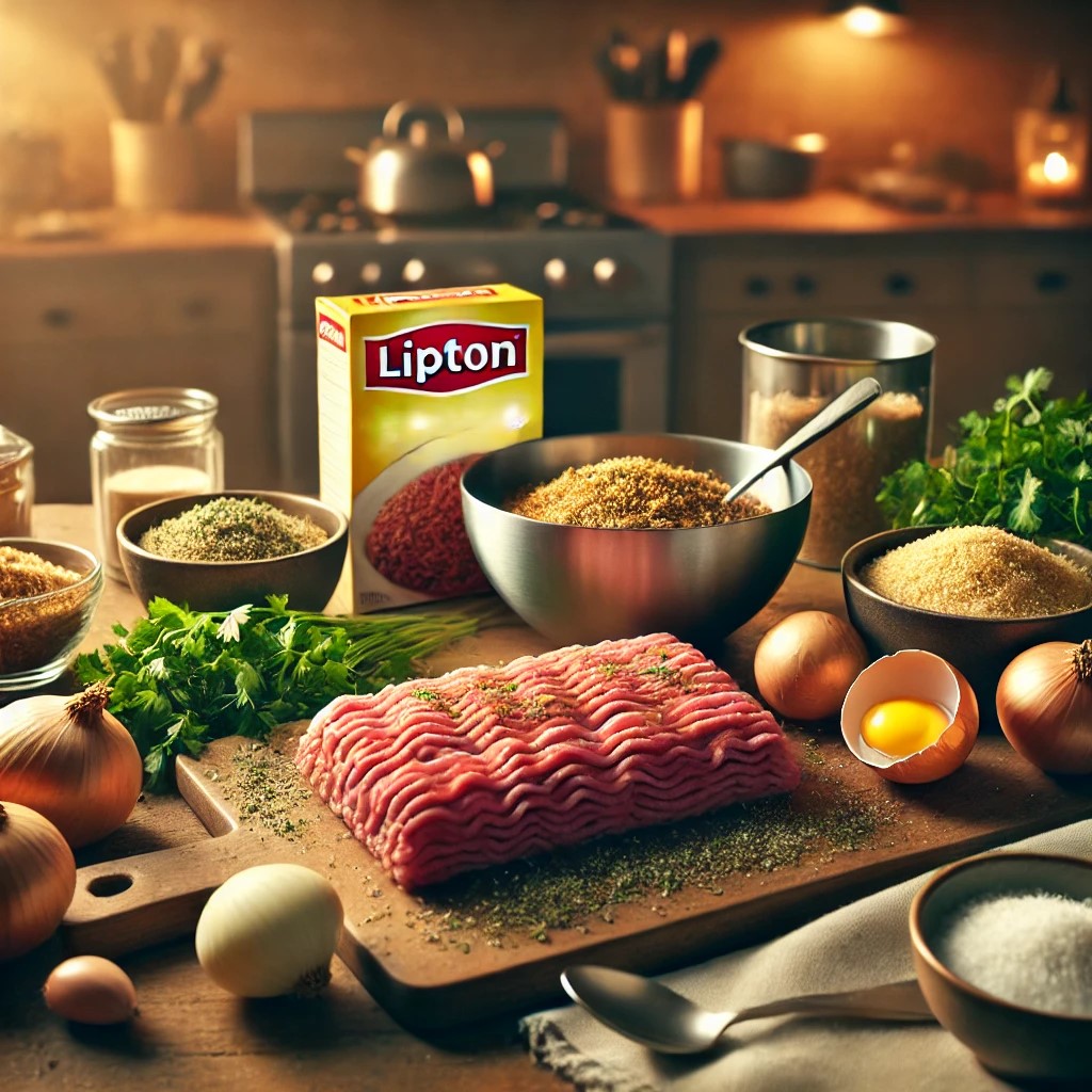 meatloaf recipe with lipton onion soup mix