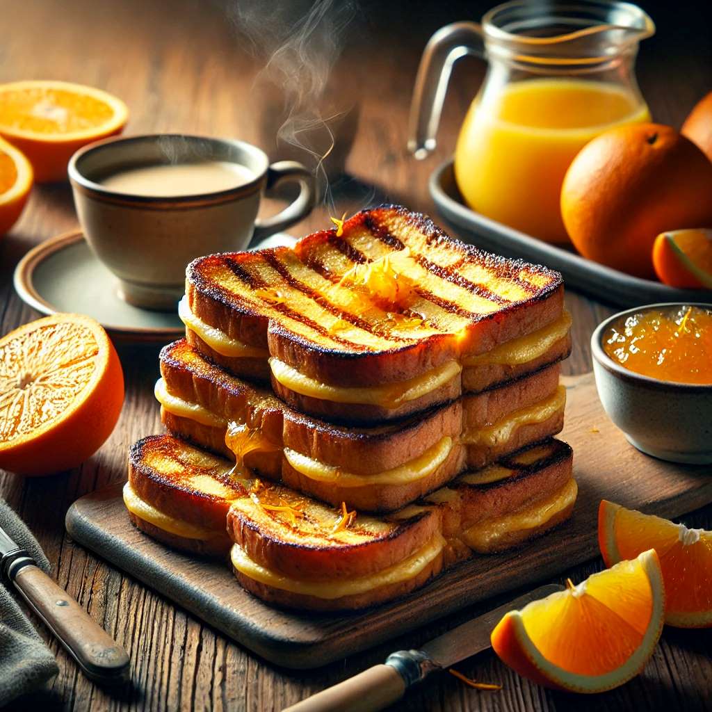 stuffed brioche french toast orange marmalade recipe