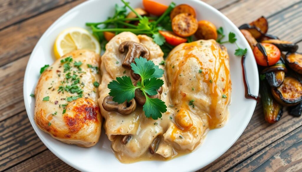 variations of garlic butter chicken