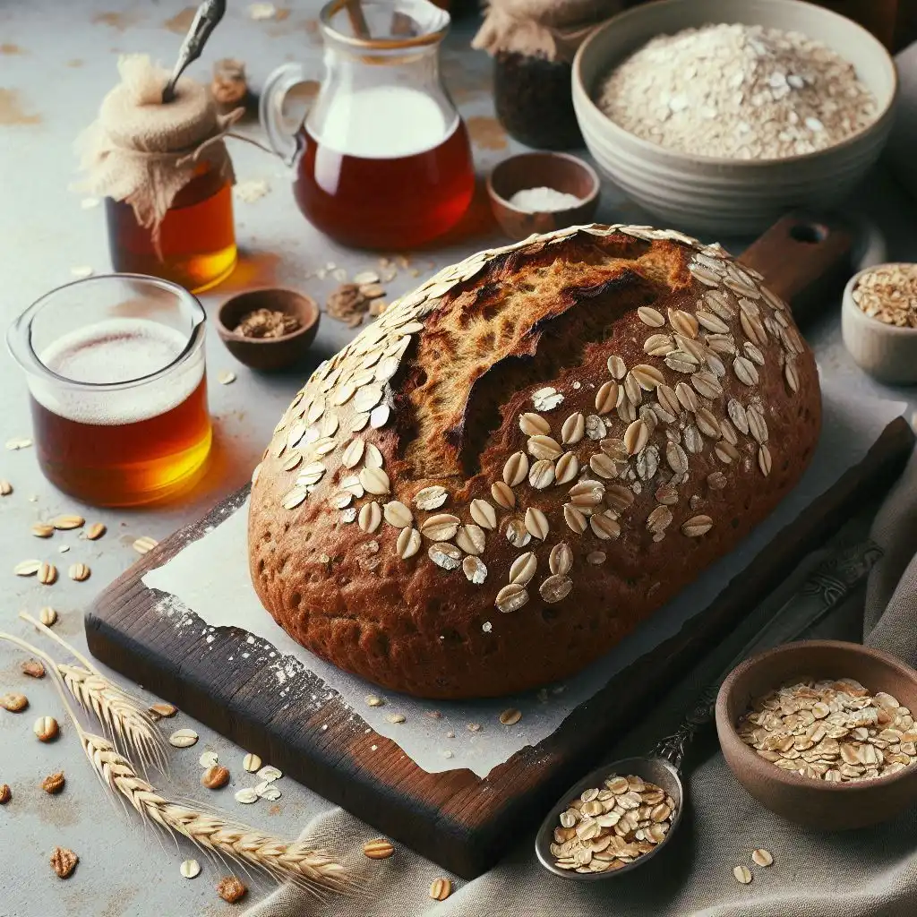 Oat Molasses Bread Maine