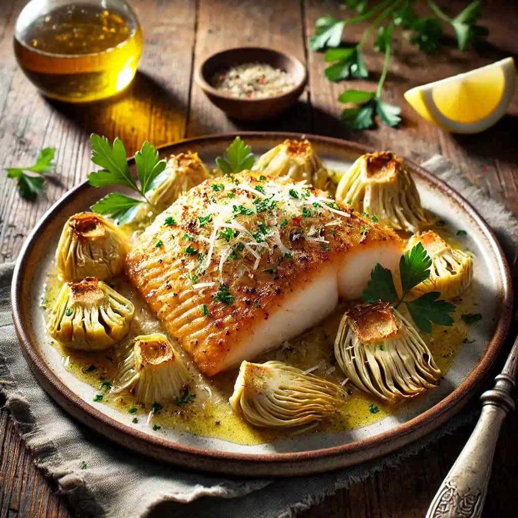 artichoke and parmesan tilapia recipe