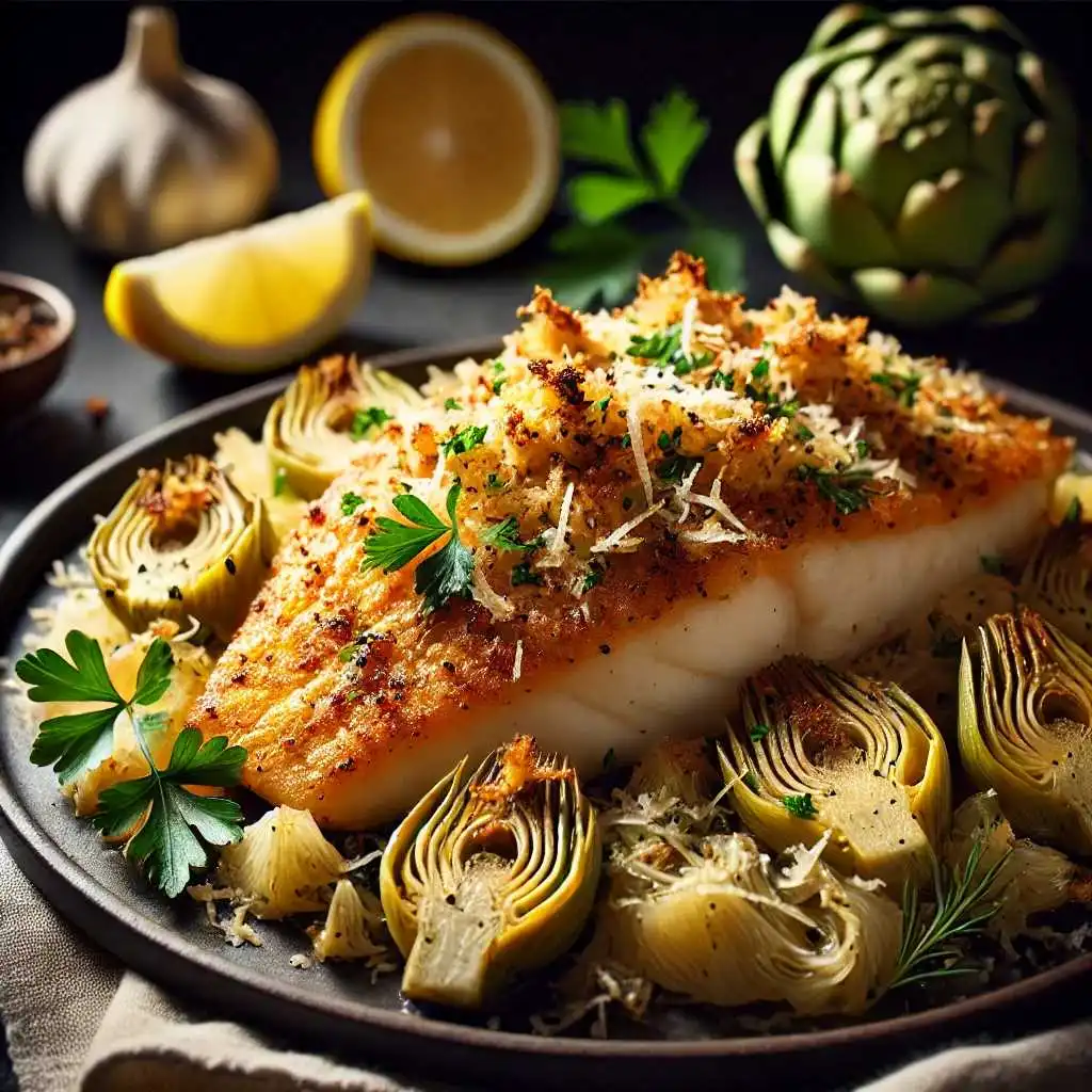 artichoke and parmesan tilapia recipe