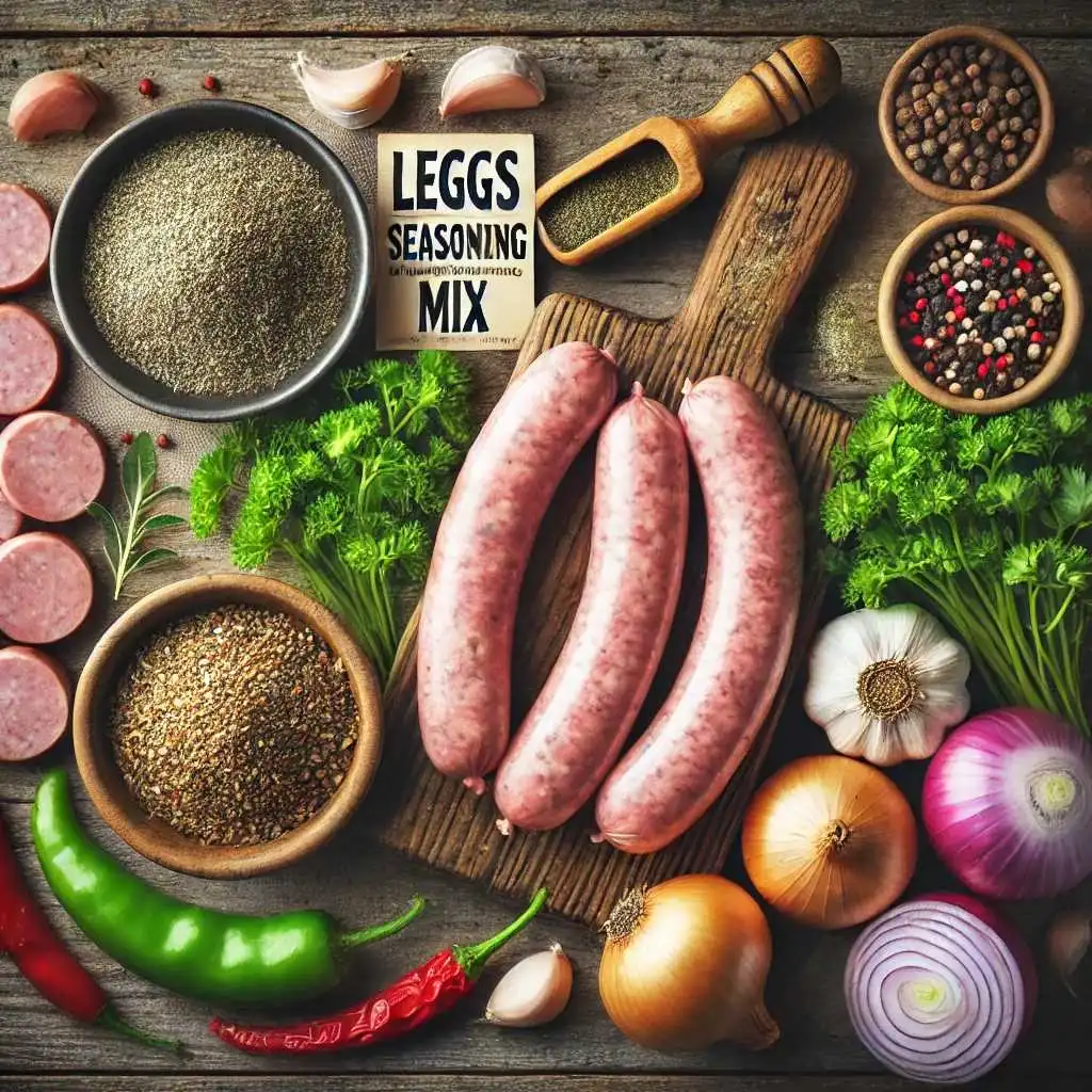 recipe for mild sausage with leggs seasoning mix