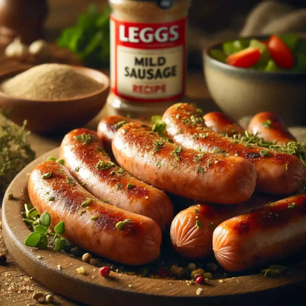 recipe for mild sausage with leggs seasoning mix