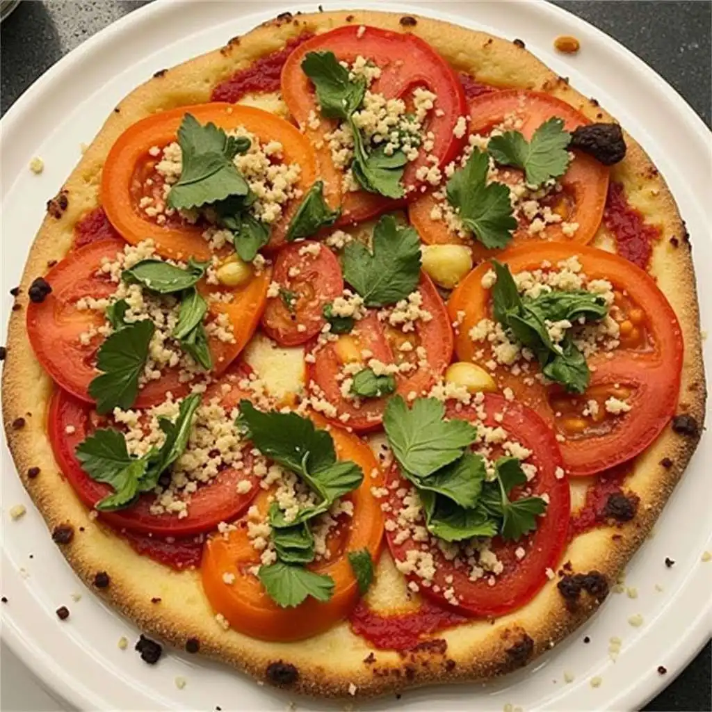 simple tomato halves chimichurri recipe for pizza