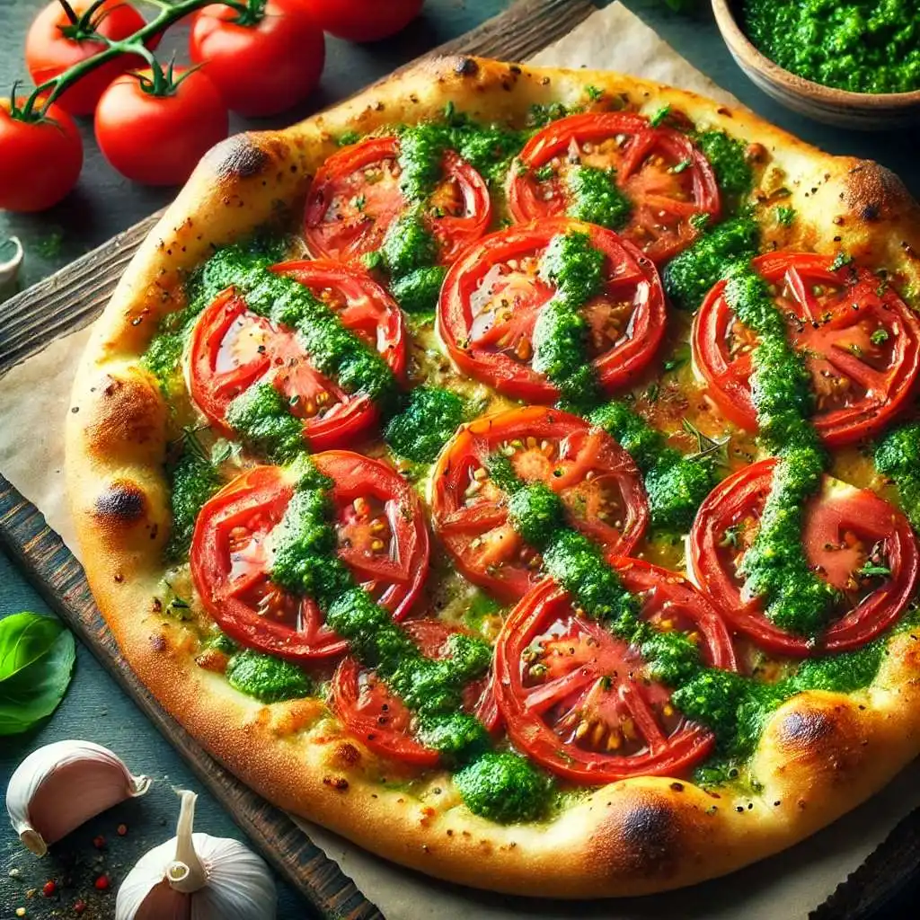 simple tomato halves chimichurri recipe for pizza