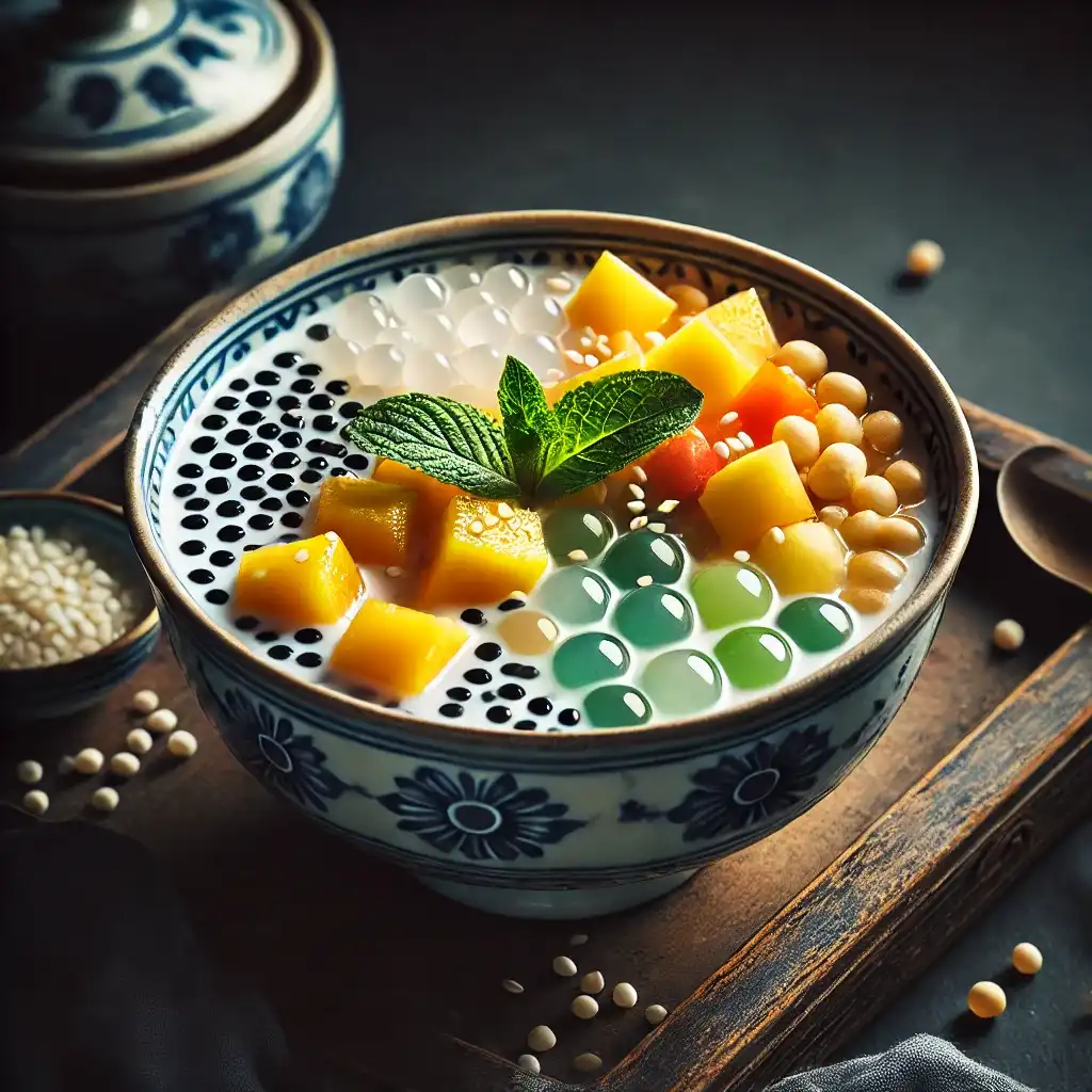 vegan vietnamese sweet soup dessert