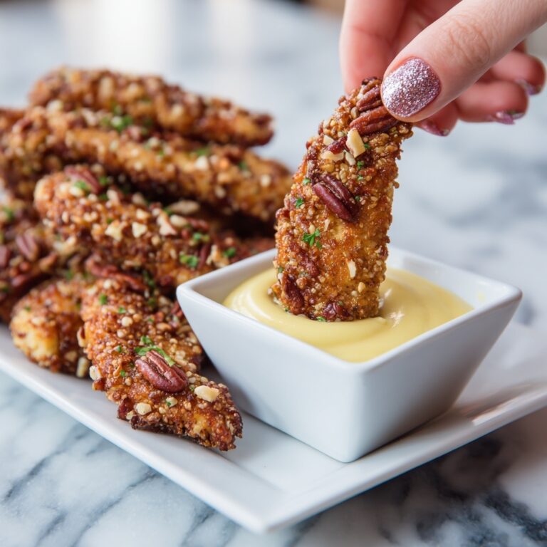 Air Fryer Pecan Chicken Tenders Recipe
