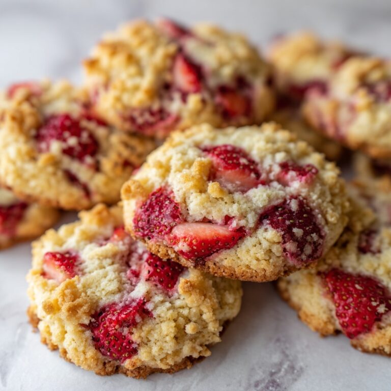Vegan Strawberry Shortcake Cookies Recipe