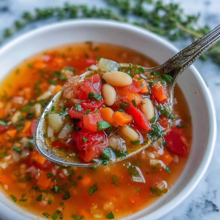 Hearty Vegetable Minestrone Soup Recipe