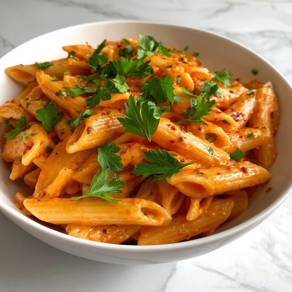 Penne Rosa: An Amazing Ultimate Pasta Experience Recipe - Recipe Image