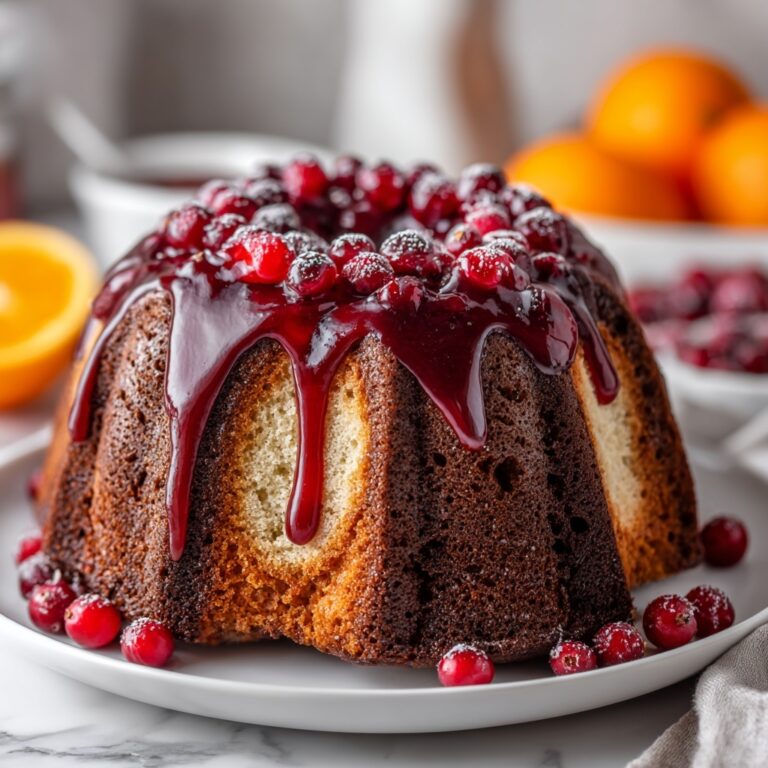 Cranberry Orange Bundt Cake Recipe