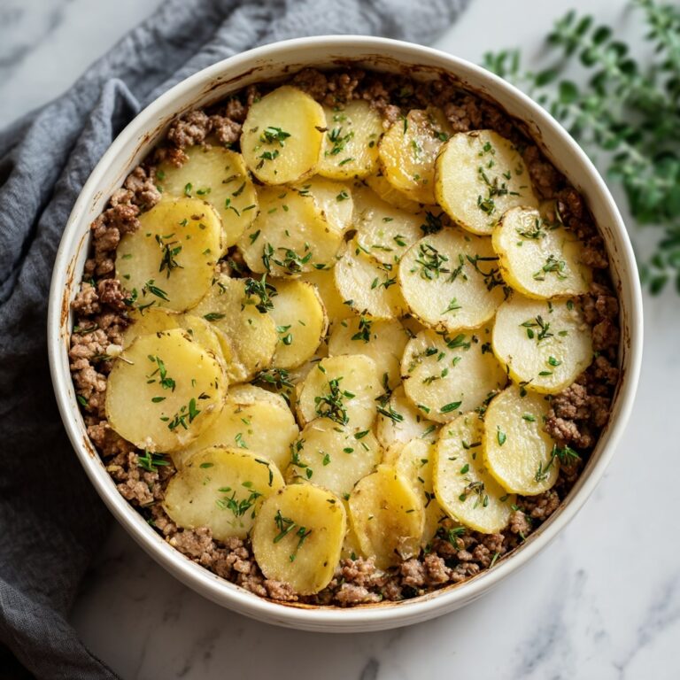 Ground Beef and Potato Casserole Recipe