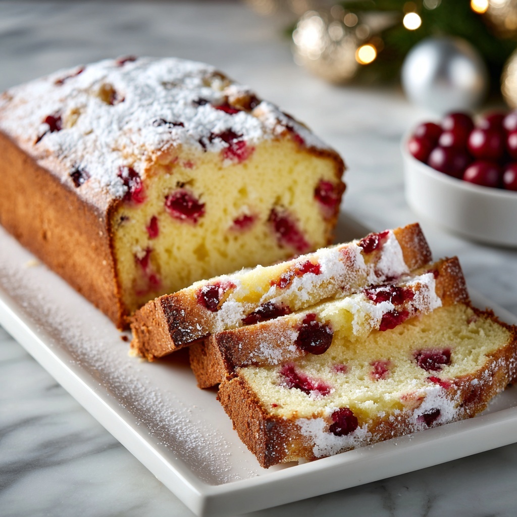 Cranberry Orange Walnut Bread Recipe - Recipe Image