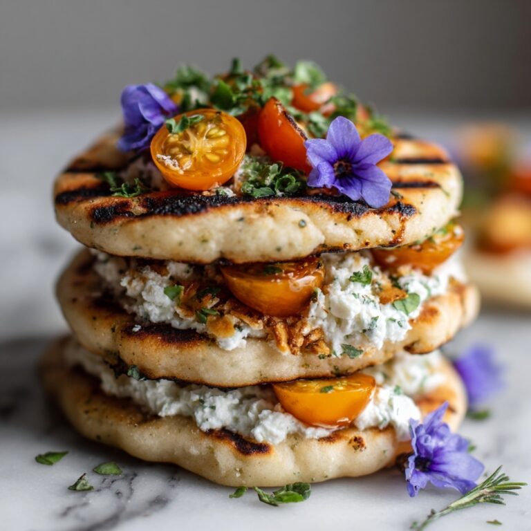 Grilled Naan (Indian Flatbread) Recipe