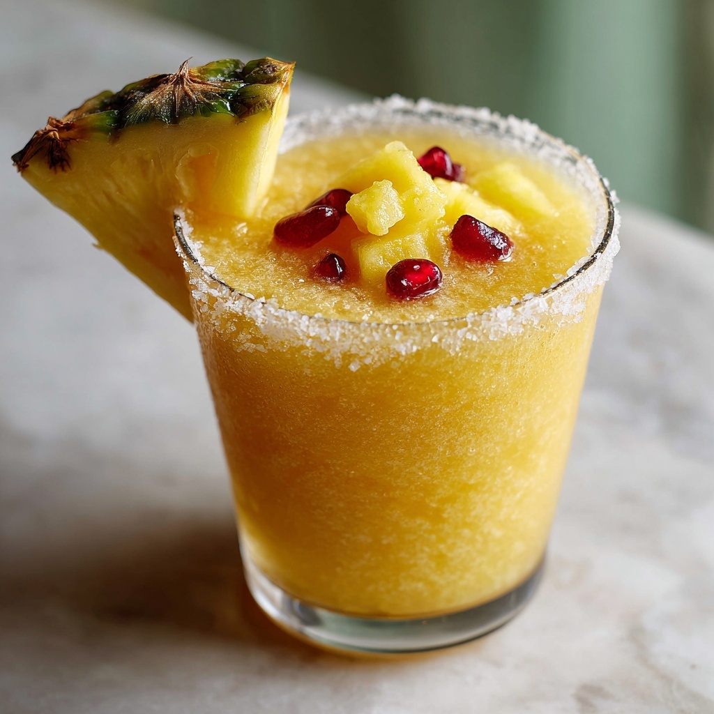 Snowy Pineapple Punch Recipe - Recipe Image