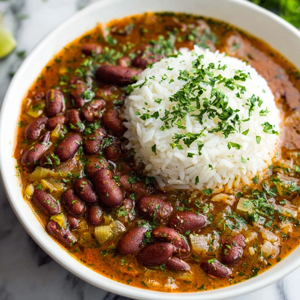 Louisiana Red Beans and Rice Recipe - Recipe Image