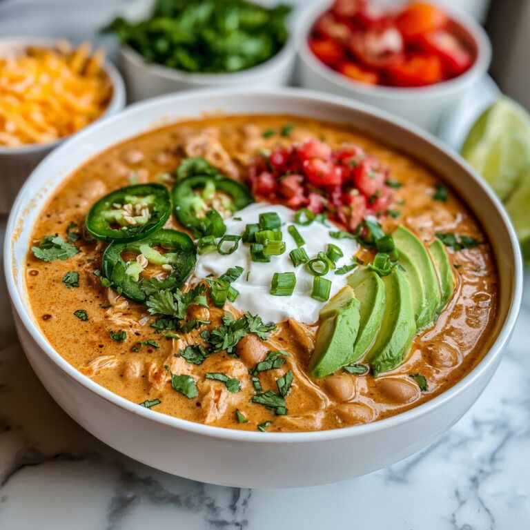 Creamy Cajun White Chicken Chili Recipe