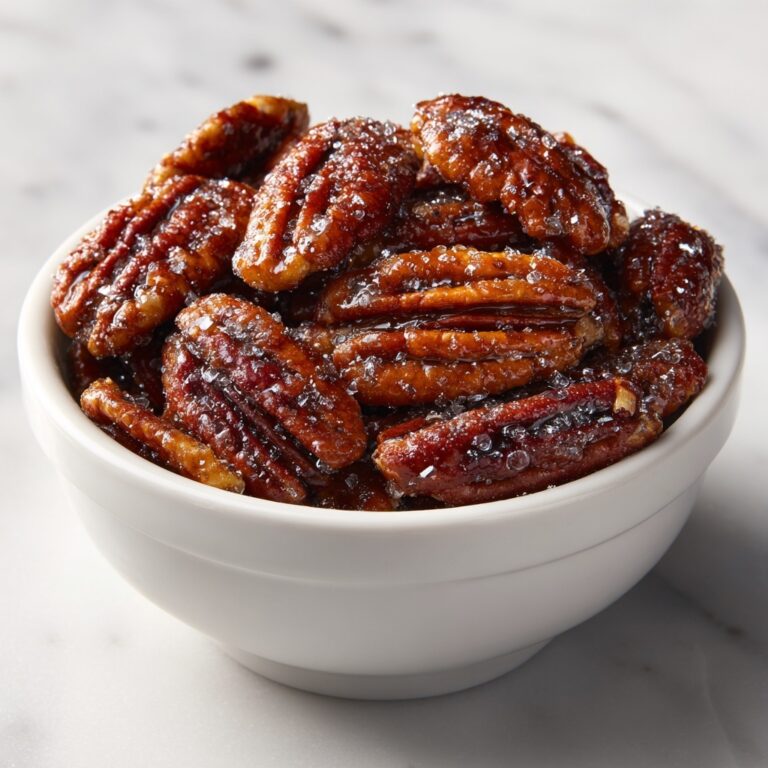 Stovetop Maple Candied Pecans Recipe