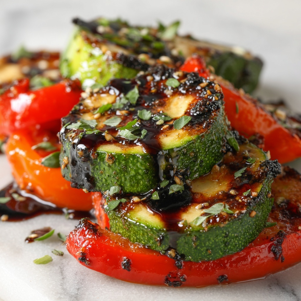 Balsamic Grilled Vegetables Recipe - Recipe Image