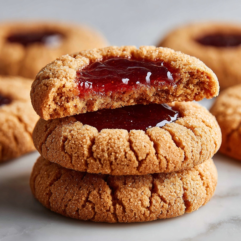 Peanut Butter and Jelly Cookies Recipe - Recipe Image