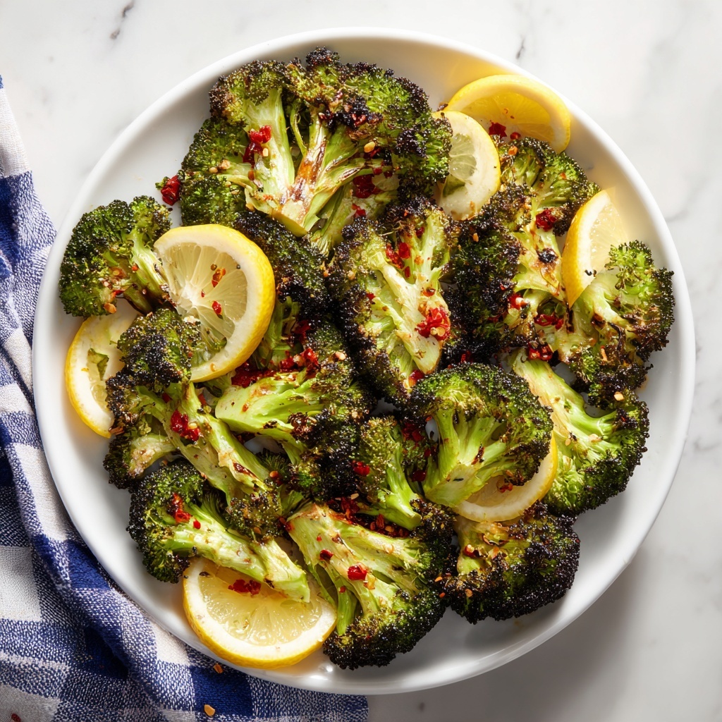 Grilled Lemon Pepper Broccoli Recipe - Recipe Image