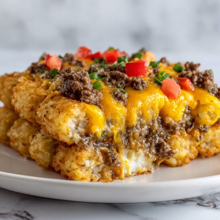 Taco Tater Tot Casserole Recipe