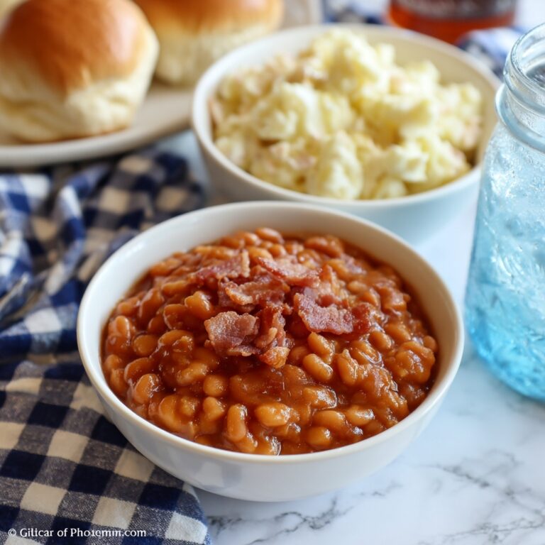 Quick Baked Beans with Bacon Recipe