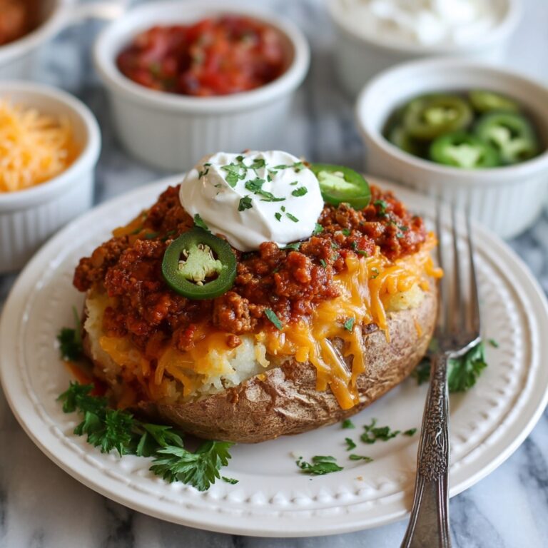 Twice Baked Taco Potatoes Recipe