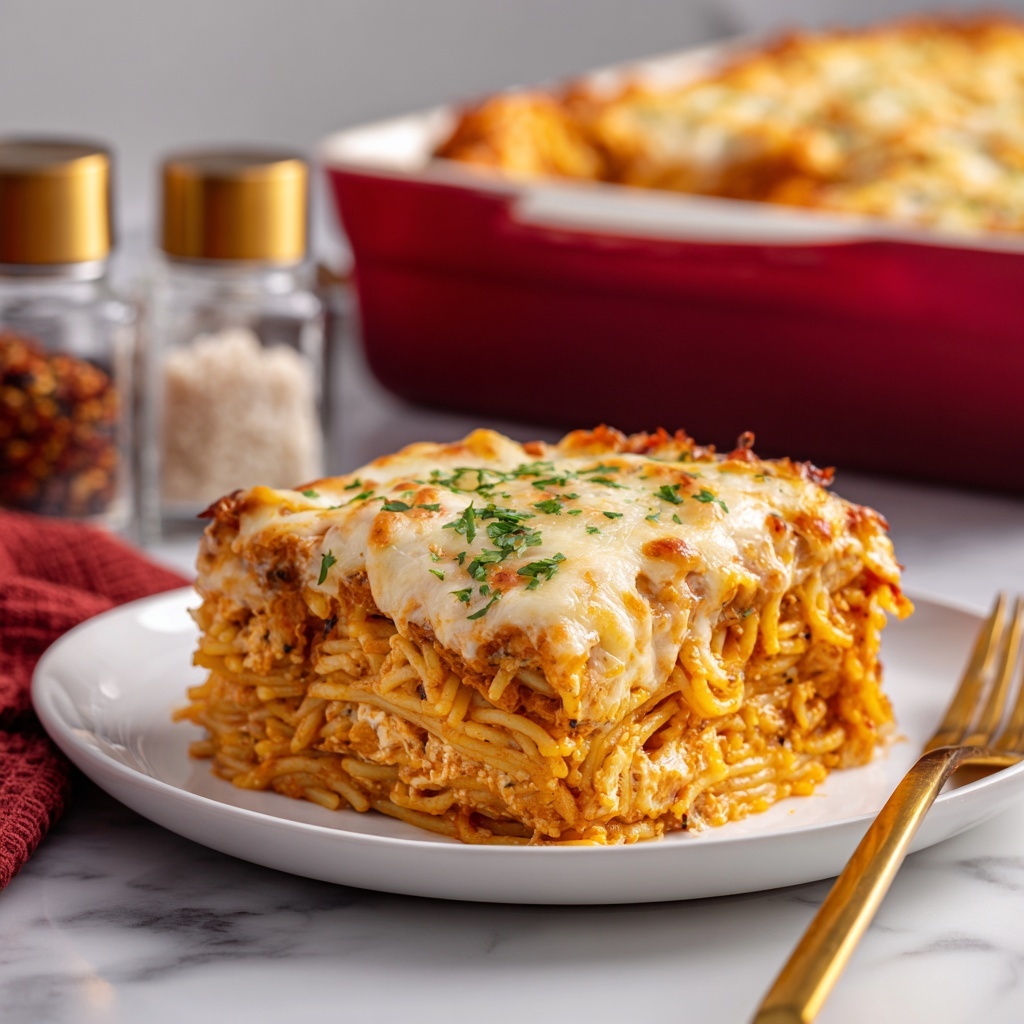 Favorite Baked Spaghetti Recipe - Recipe Image