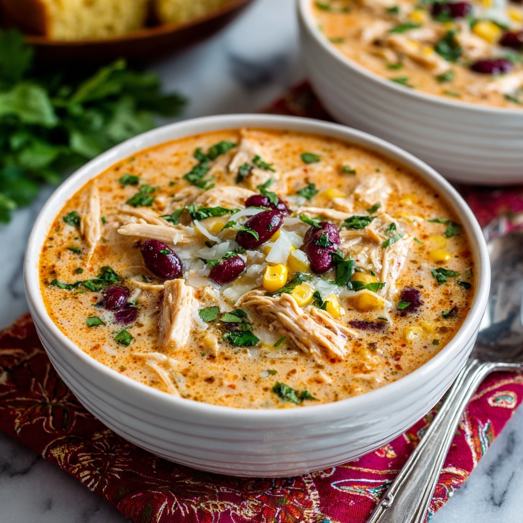 Cajun White Chicken Chili Recipe - Recipe Image