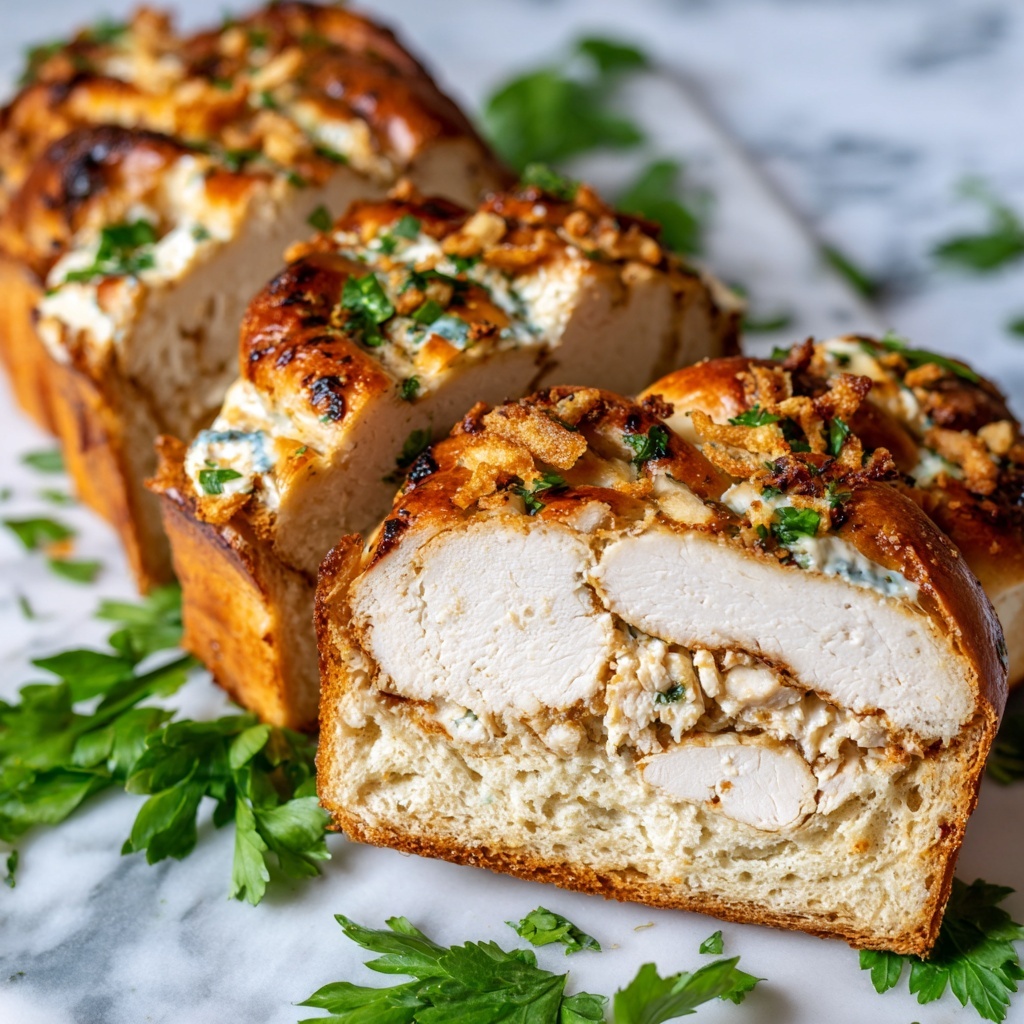 Million Dollar Chicken Braid Recipe - Recipe Image