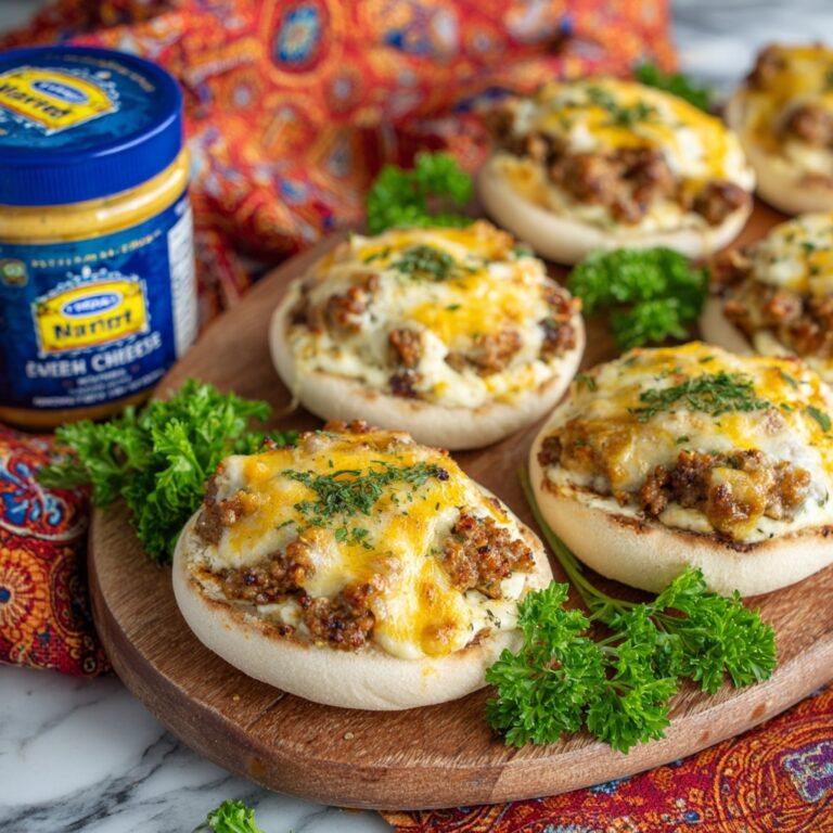 Old English Sausage Muffins Recipe