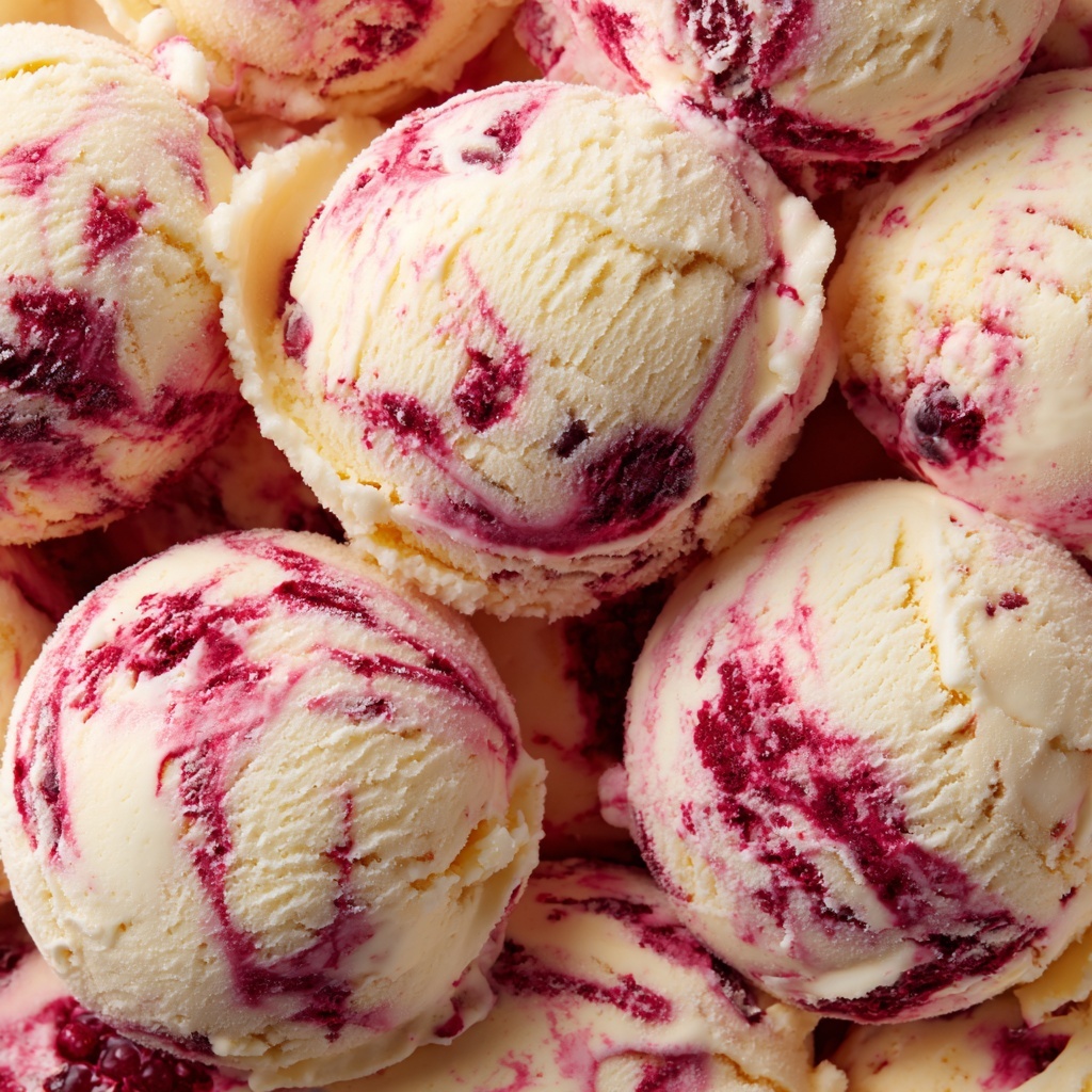 Vegan Frozen Yogurt (Berry Froyo) Recipe - Recipe Image