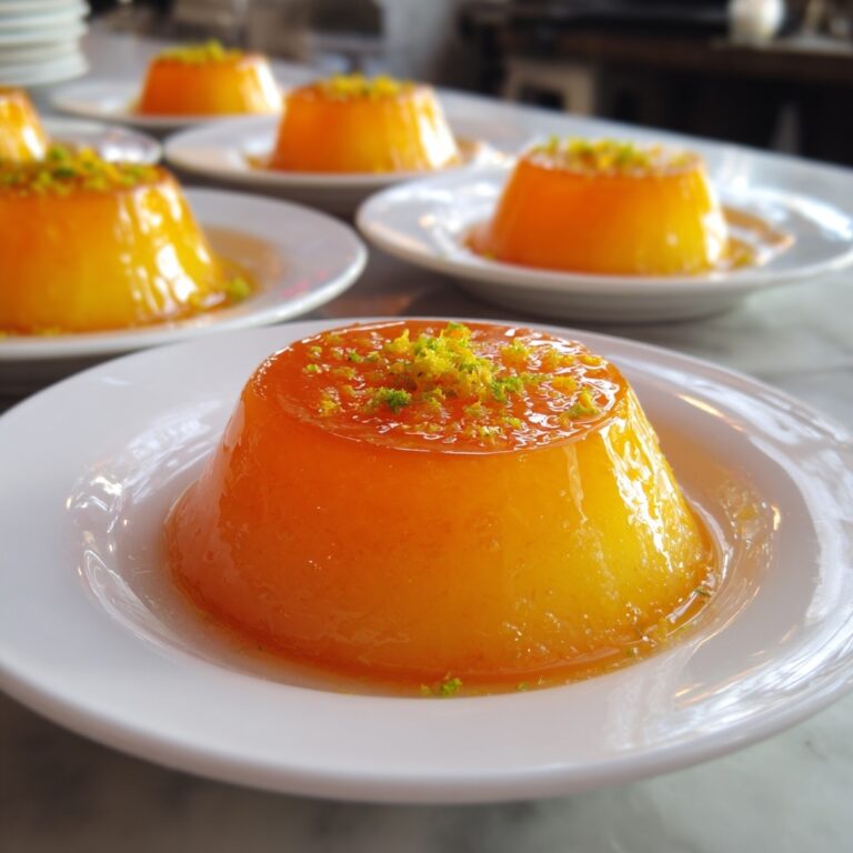 Dairy-Free Mango Panna Cotta with Coconut and Lime Recipe