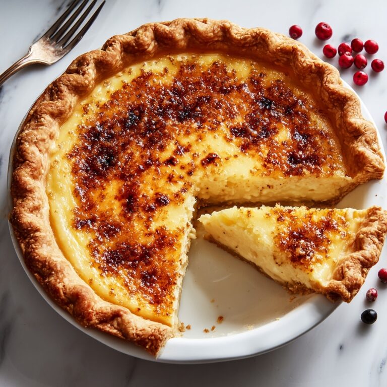 Creme Brulee Pie Recipe