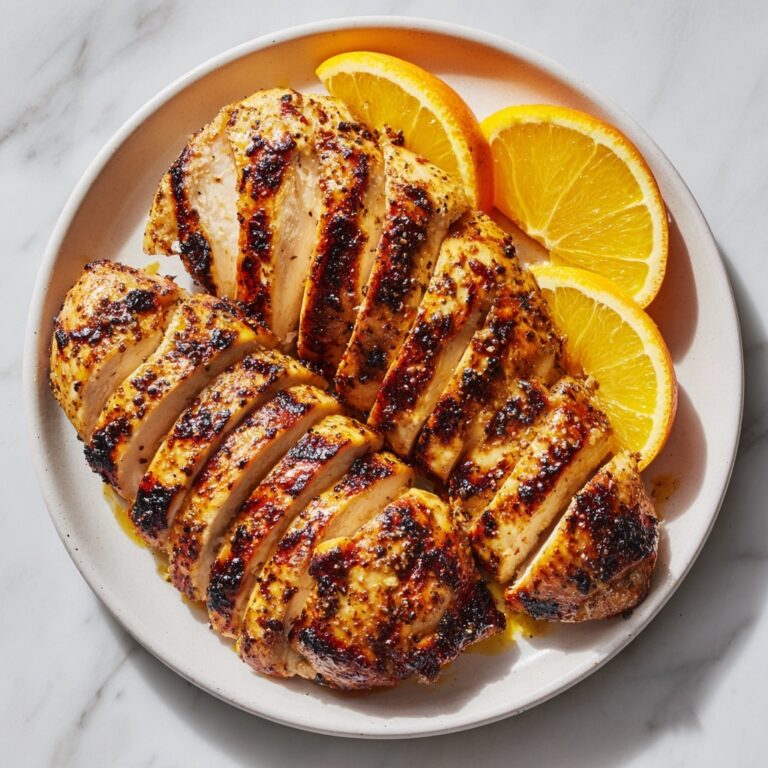 Grilled Orange Honey Chicken Recipe
