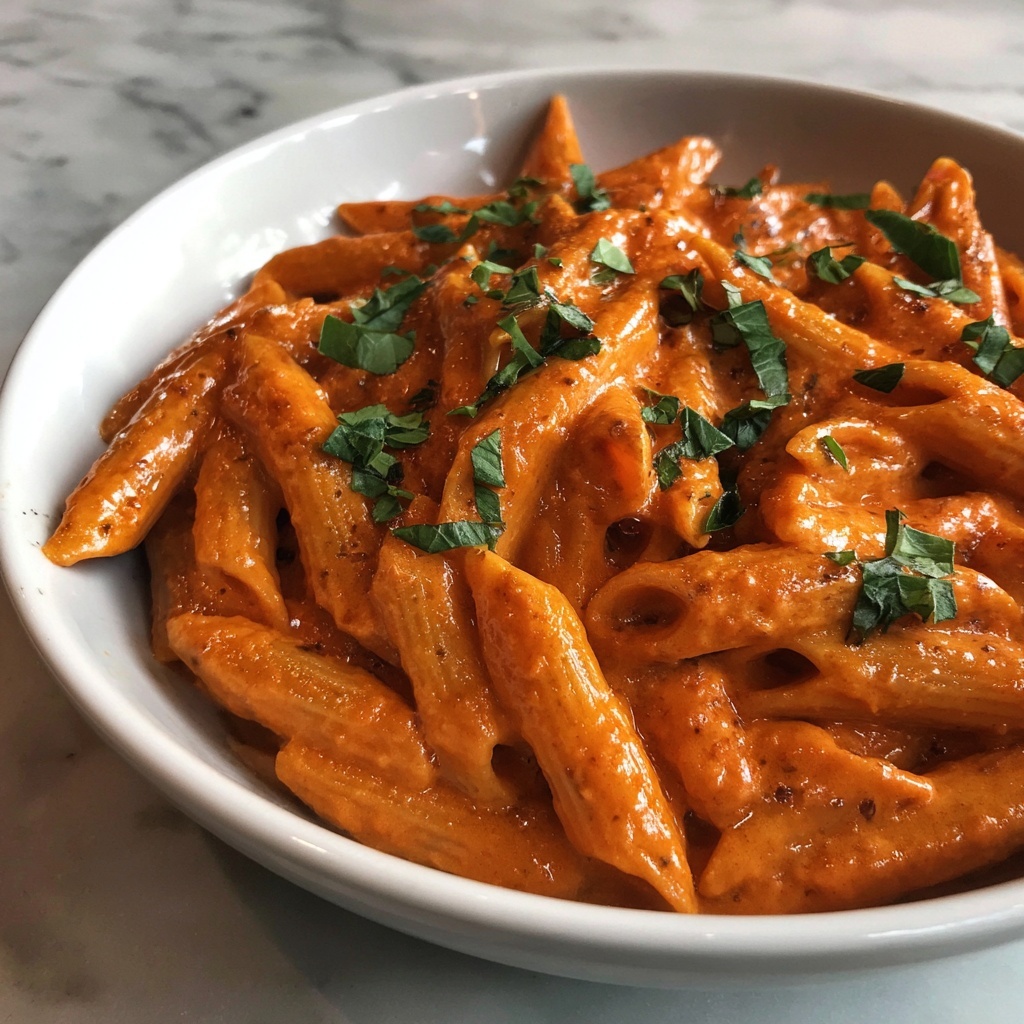 Penne Rosa: An Amazing Ultimate Pasta Experience Recipe - Recipe Image