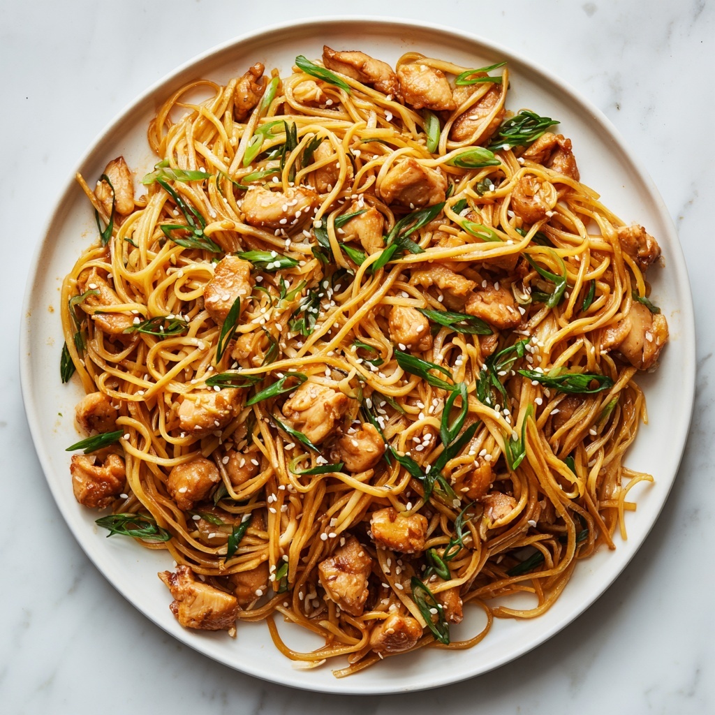 Easy Chicken Lo Mein Recipe - Recipe Image