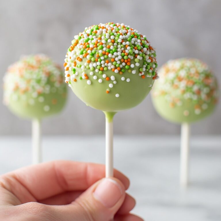 St. Patrick’s Day Cake Pops Recipe