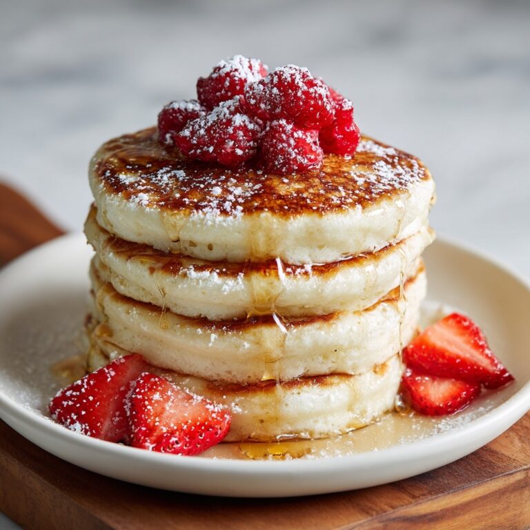 Fluffy Japanese Soufflé Pancakes Recipe