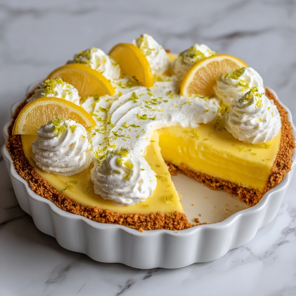 Lemon Angel Pie Recipe - Recipe Image