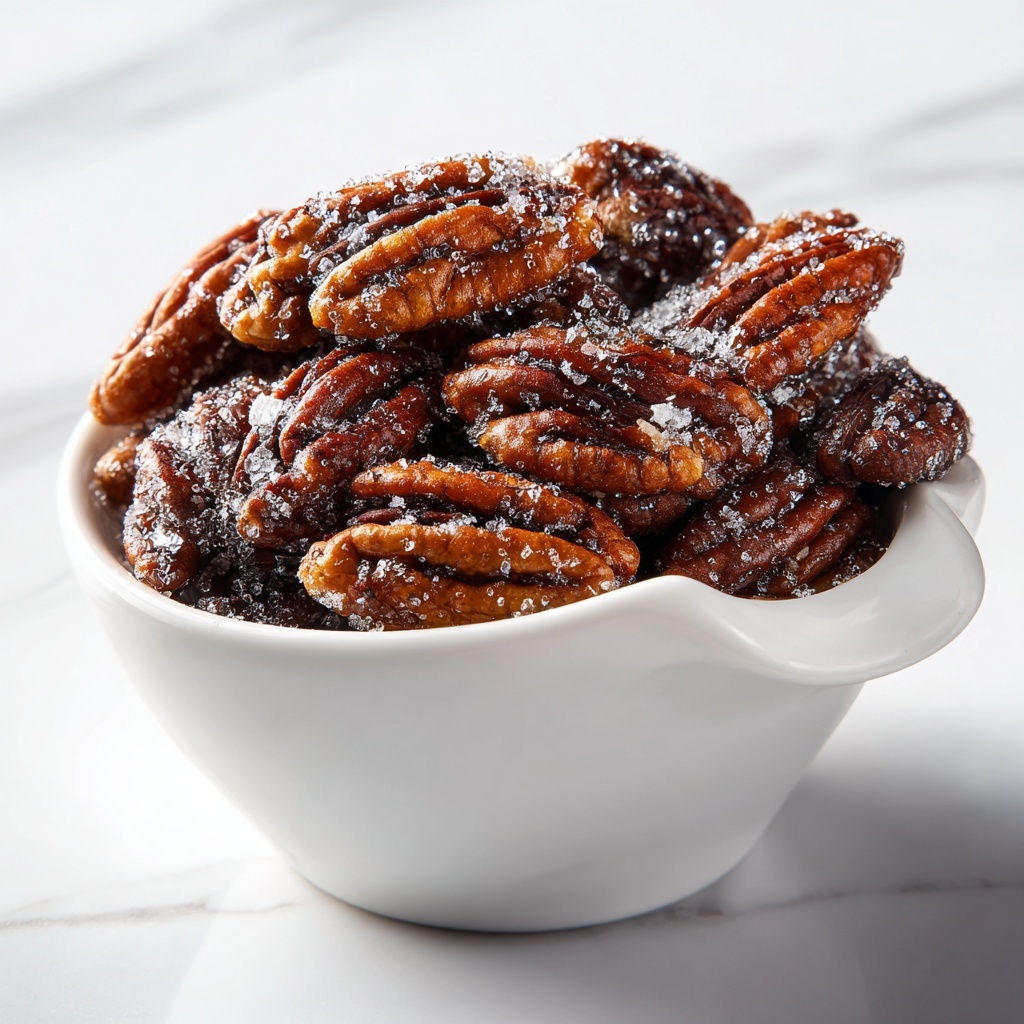 Stovetop Maple Candied Pecans Recipe - Recipe Image