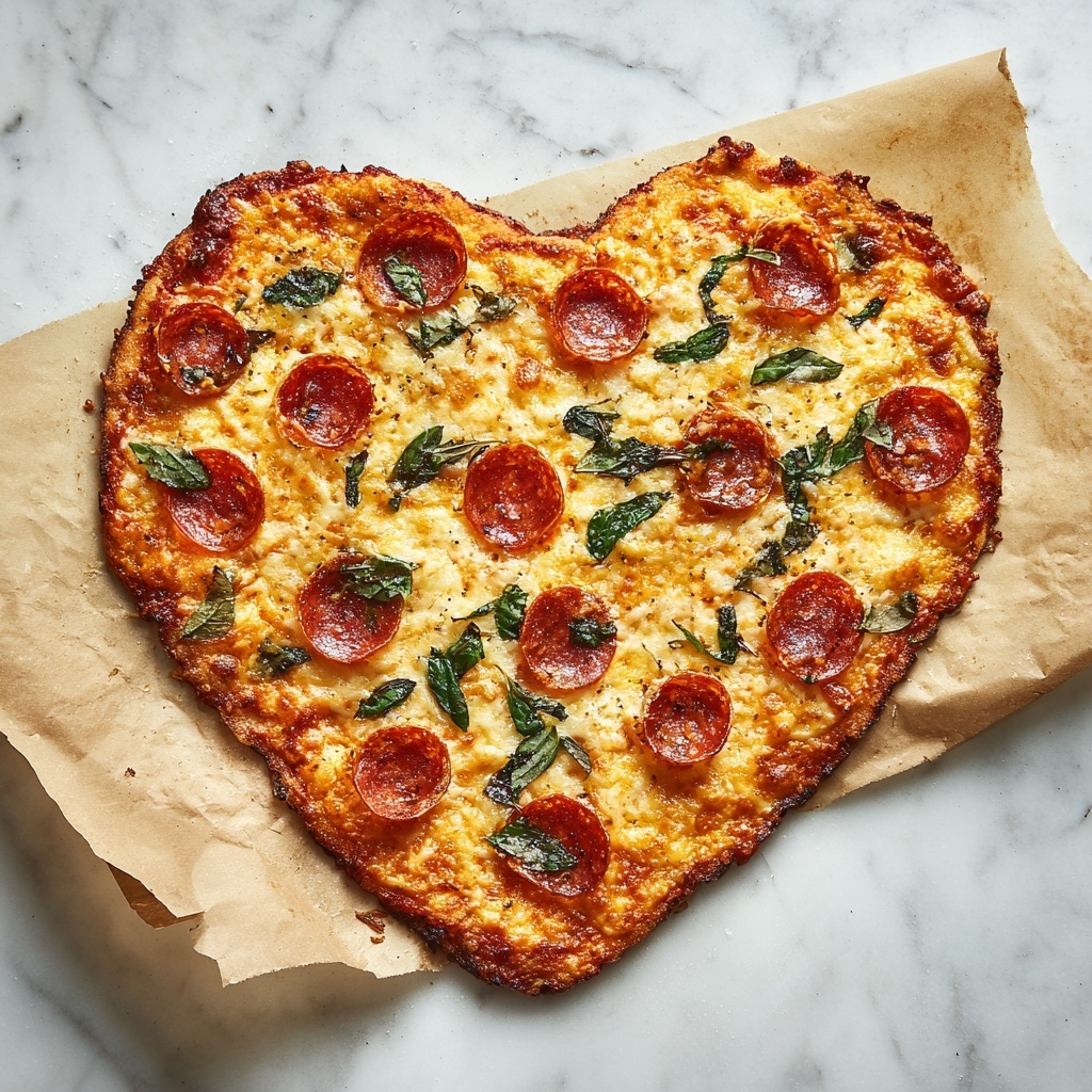 How to Make Heart-Shaped Pizza for Your Loved Ones Recipe - Recipe Image