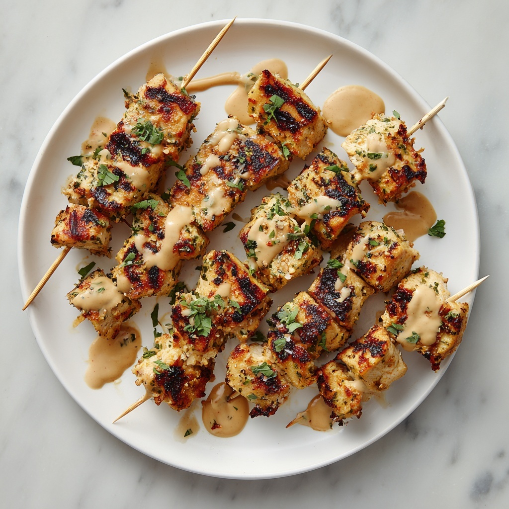 Bang Bang Chicken Skewers with Spicy Honey Sauce Recipe - Recipe Image