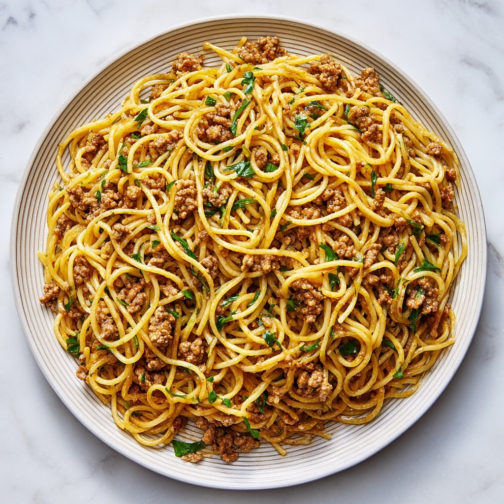Spaghetti with Tuna and Capers Recipe - Recipe Image