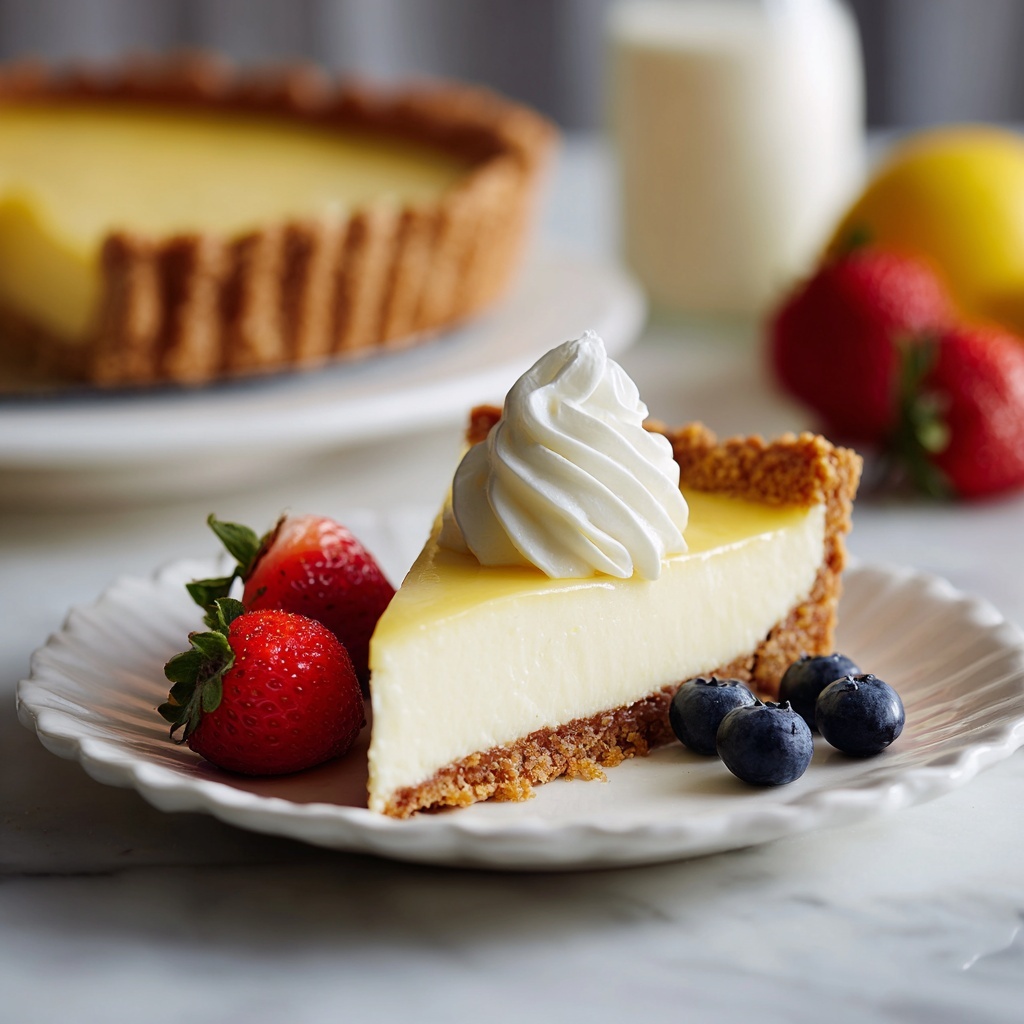 Rich & Creamy Buttermilk Pie Recipe - Recipe Image
